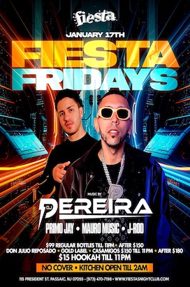 Friday, January 17th FIESTA FRIDAY