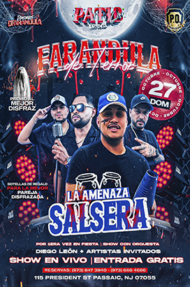 Sunday, October 27th DOMINGOS DE FARANDULA