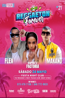 Saturday, May 24 REGGAETON FOREVER USA TOUR 2025