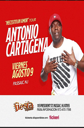 Friday, August 9th Antonio Cartagena