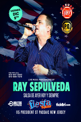 Friday December 9th Ray Sepulveda