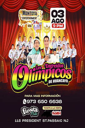 Saturday, August 3rd LOS OLIMPICOS DE HUANCAYO