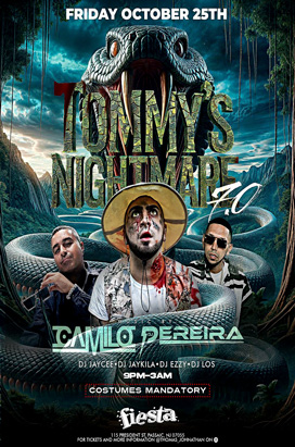 Friday, October 25, Tommy’s Nightmare 7.0